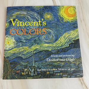Vincent's Colors by Vincent van Gogh Hardcover Dust Jacket Metropolitan Museum